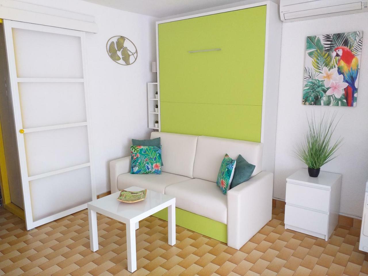 Studio De 25M2 Tout Equipe A 250M Du Bord De Mer La Grande-Motte Kültér fotó